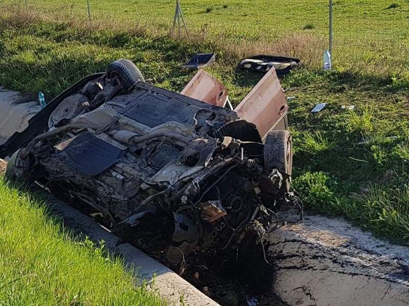 Foto Accident Pe Autostrada A1 Tanără Din Gorj In Stare Gravă